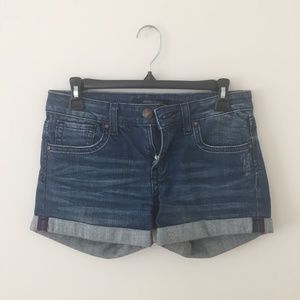 Cuffed Denim Shorts - Vigoss